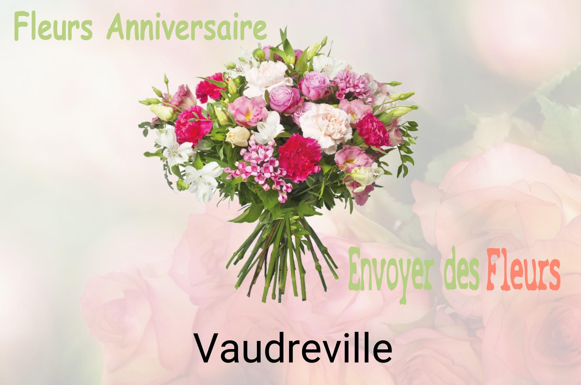 Bouquet de fleurs d’anniversaire livré à Vaudreville